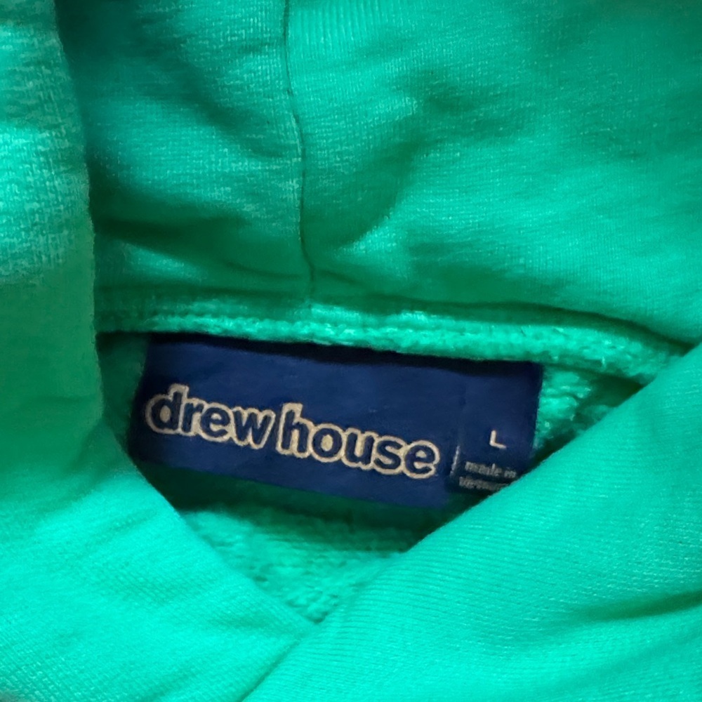 Drew House Vibrant Green Hoodie - Picture 2 of 5
